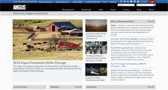 Desktop Screenshot of angus.org